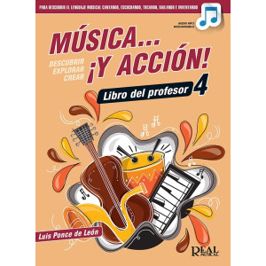Música y Acción 4 Libro del Profesor LUIS PONCE DE LEÓN